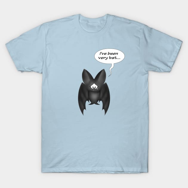 confessions of a sad bat T-Shirt by shackledlettuce